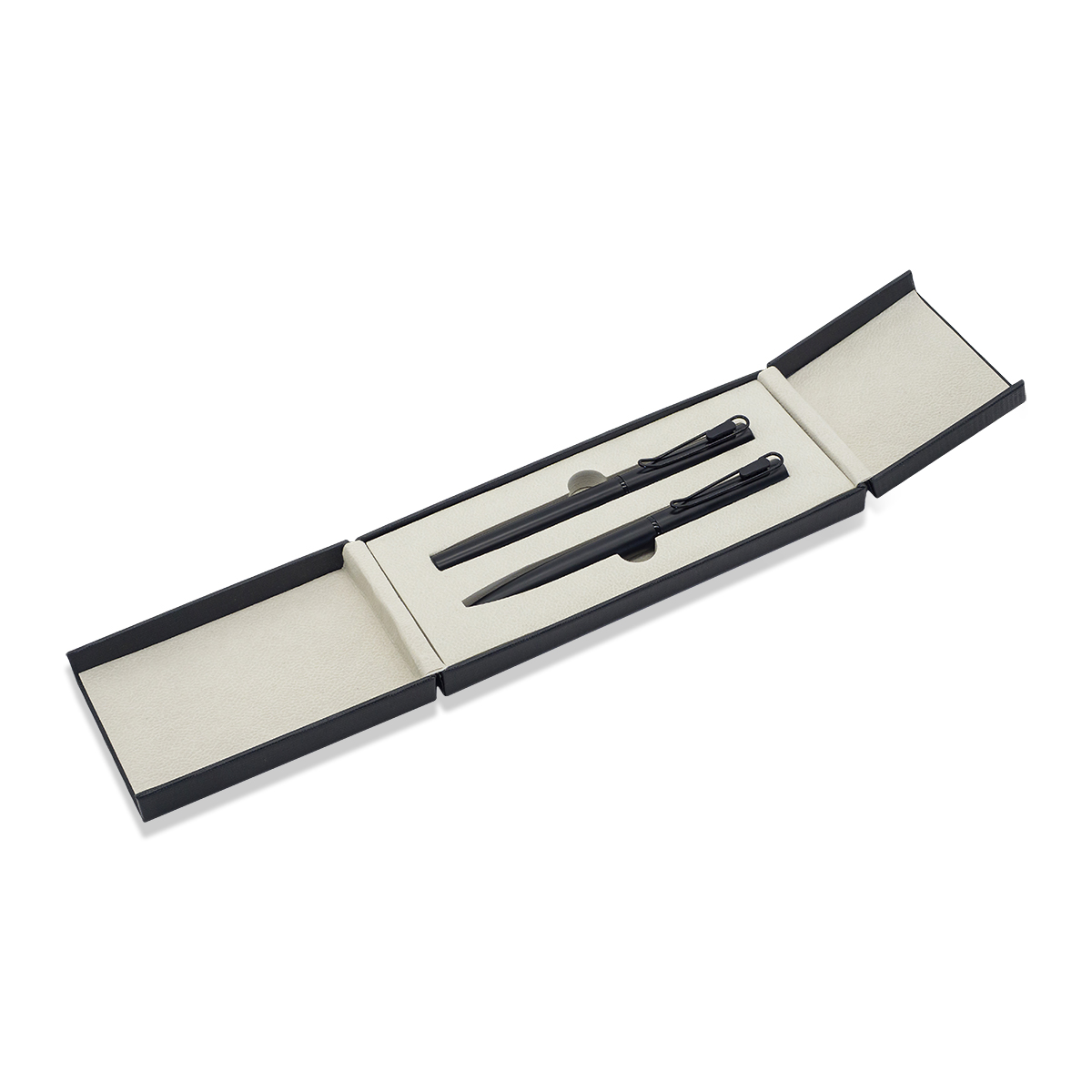 R02333.02 - Zestaw piśmienniczy Pedri, czarny 