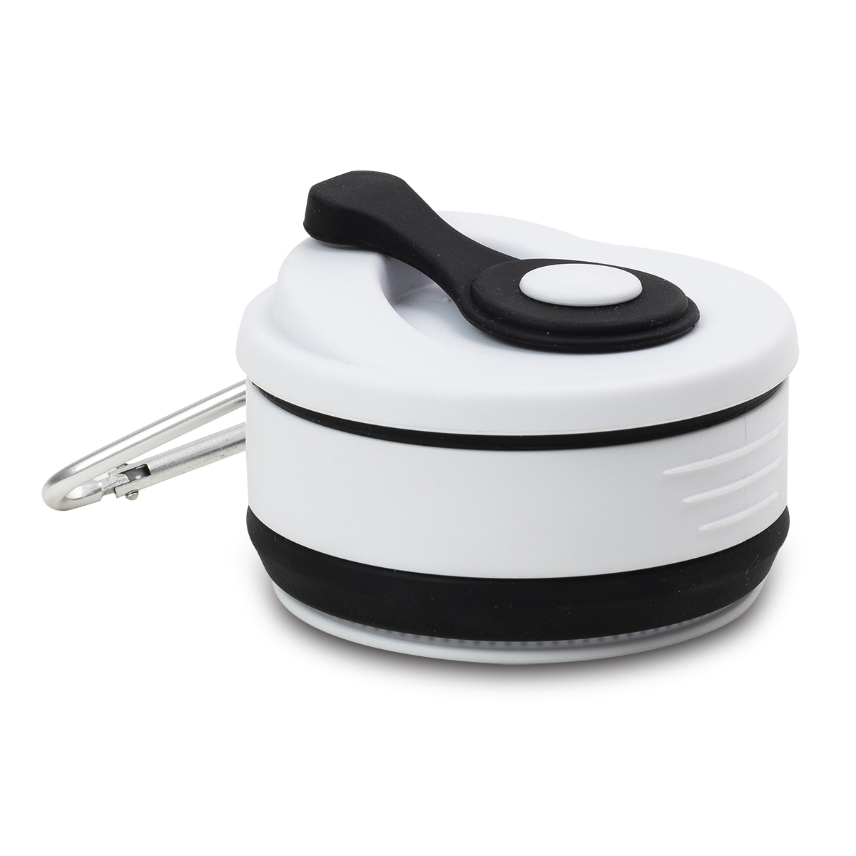 R08258.02 - Kubek silikonowy Flexi 350 ml, czarny 