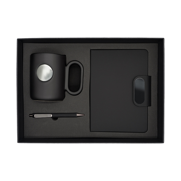 R17012.02.A - Zestaw upominkowy Bedford, czarny 