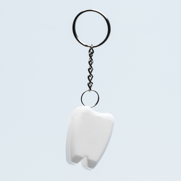 R17731.06 - Brelok Toothy z nicią dentystyczną, biały
