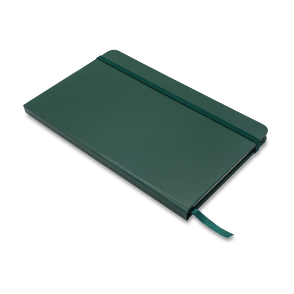 R64227.51 - Notatnik 130x210/80k kratka Asturias, ciemny zielony