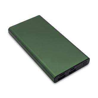 R64383 - Power bank 10000 mAh Banco, ciemny zielony 